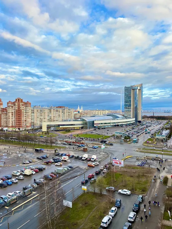Квартира Квартира Студия у метро Беговая — Санкт-Петербург