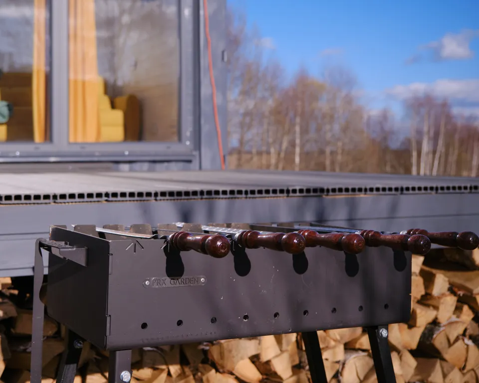 Уютный дом на можайском водохранилище в поселке с собственным пляжем