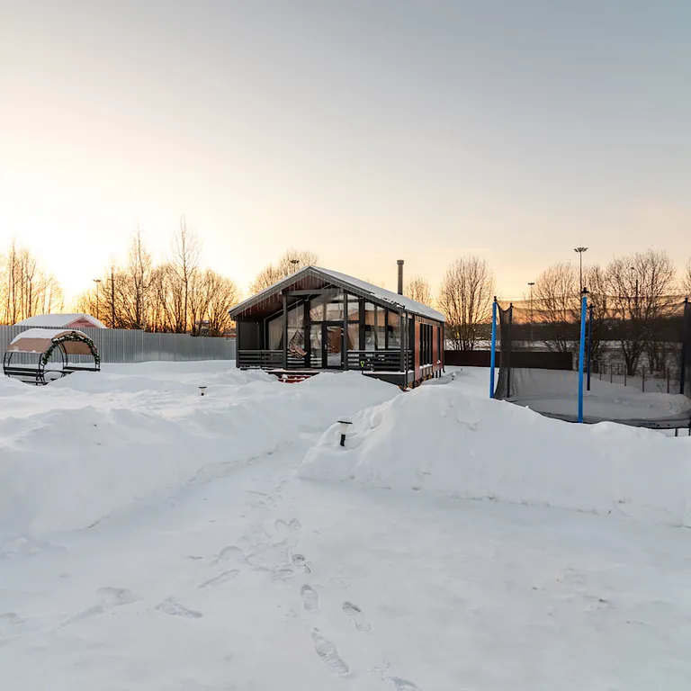 Домик в Икше с камином и сауной (Lato-76)