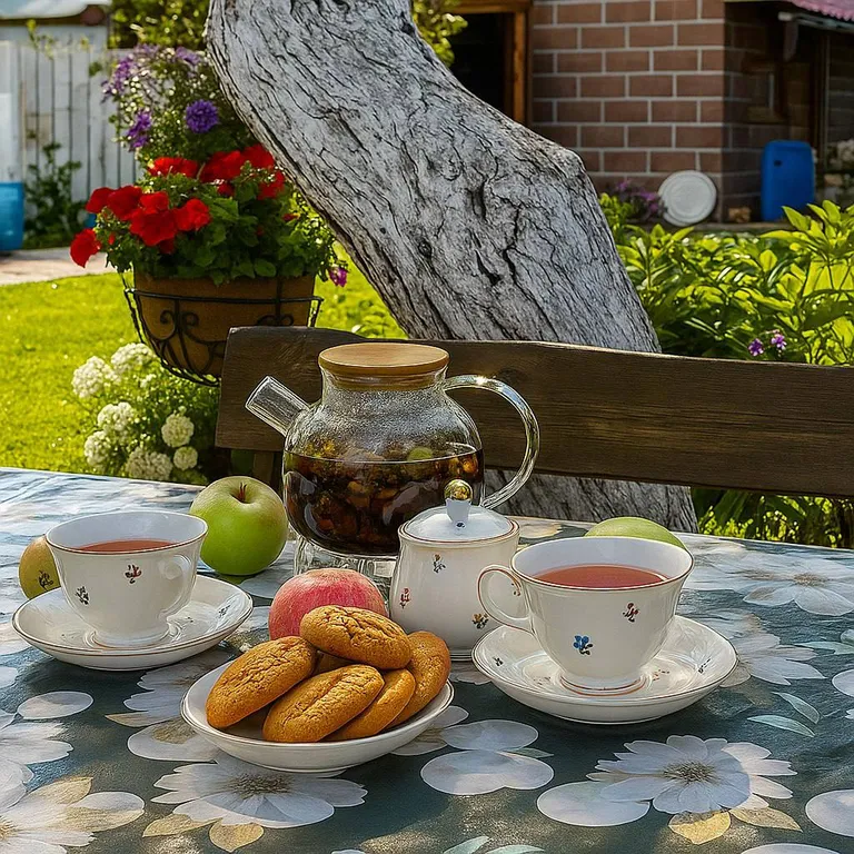 Сказочный домик в деревне