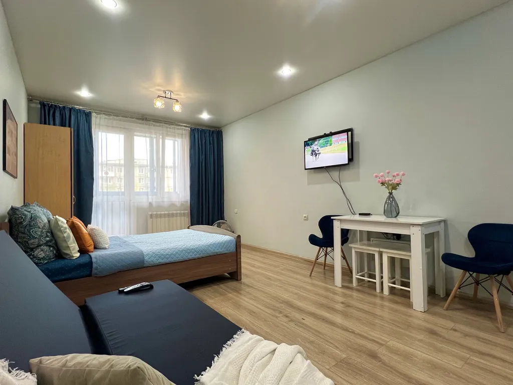 Студия в ЖК Байкал Сити в центре, не берем оплату за финальную уборку