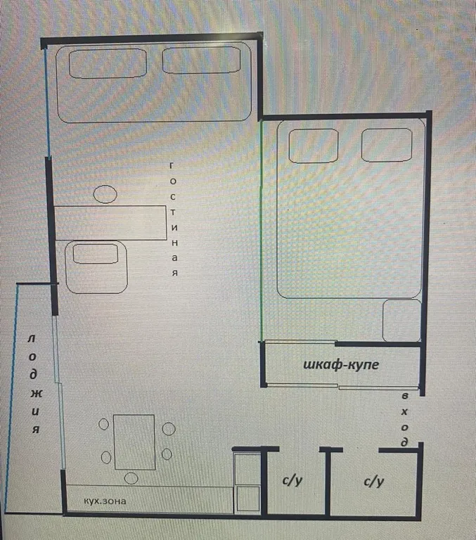 Апартамент с прекрасным видом на море и яхт-клуб