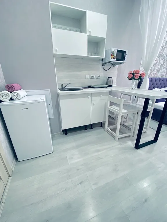 Квартира Квартира Студия Фиолет возле парка и лебединого озера — Горячий Ключ