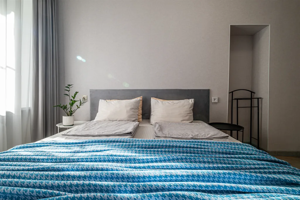 Квартира в центре с видом на лес.