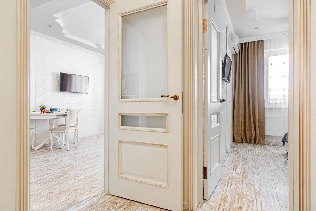 Квартира Квартира Стильная евродвушка с балконом, фмр, lounge-зона, техника, комфорт — Краснодар