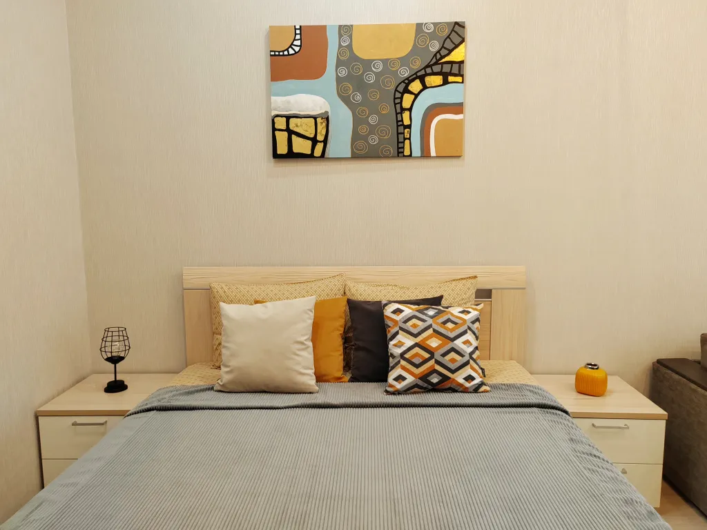 Панорамная квартира на верхнем этаже с видом на город