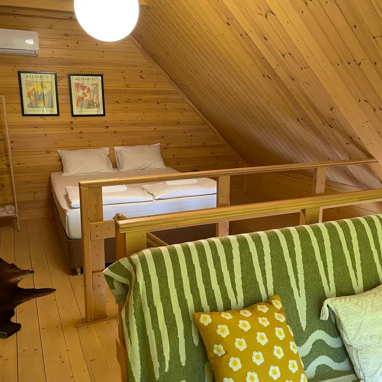 Барнхаус с чаном и бассейном