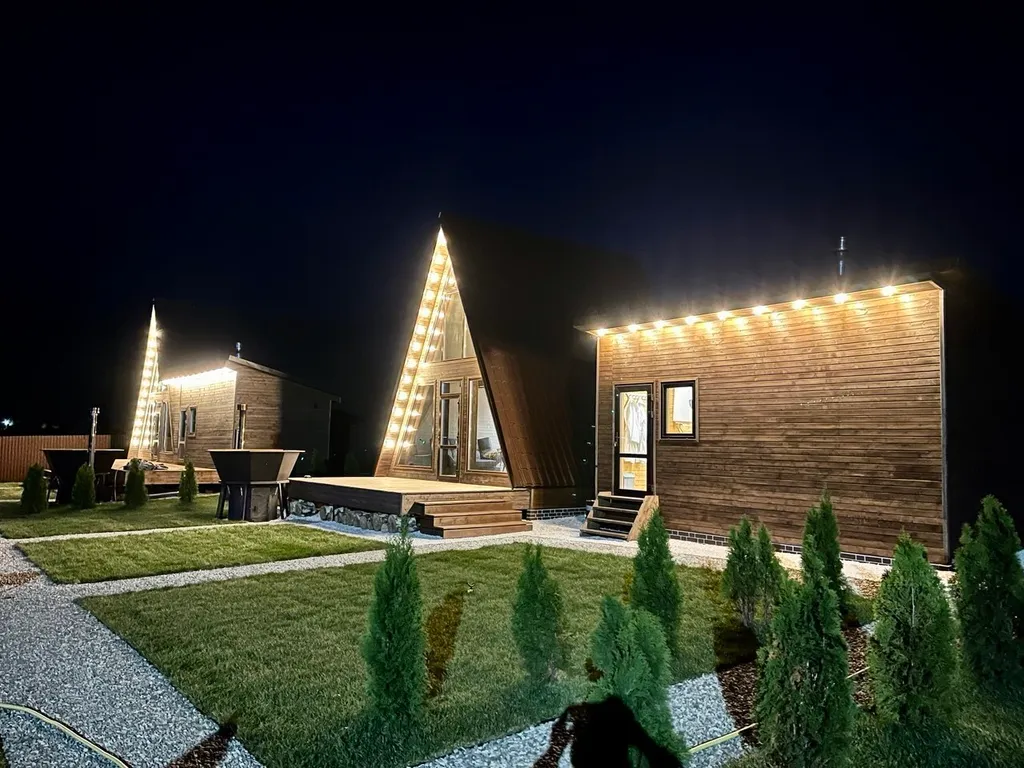 Уютный дом в комплексе загородного отдыха