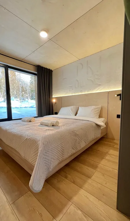 Дом в шерегеше lapki house