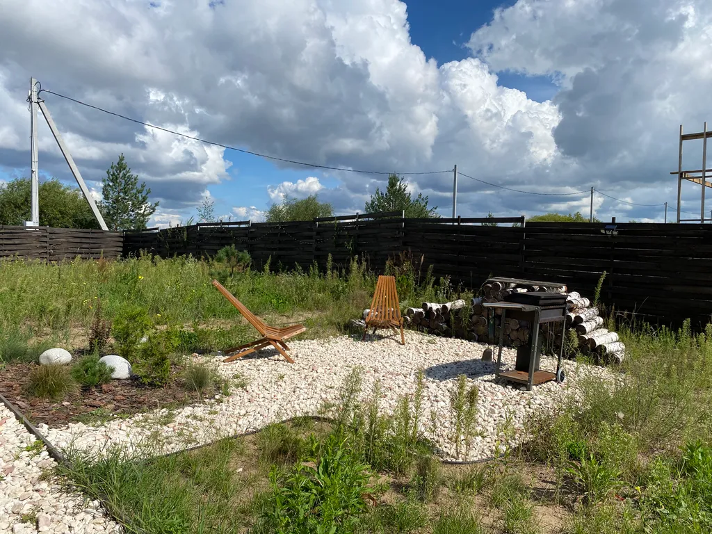 A-frame на берегу Волги