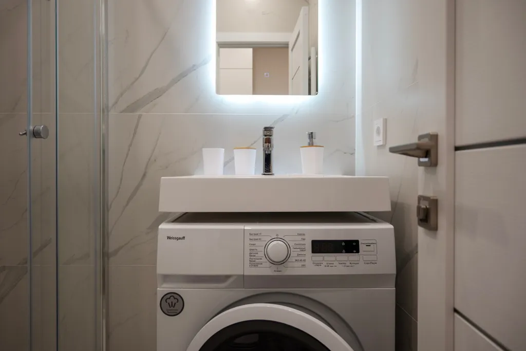 Студия для двух гостей с лоджией