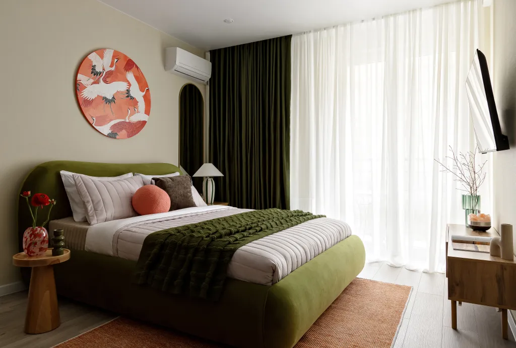 Уютная студия с балконом в Сочи