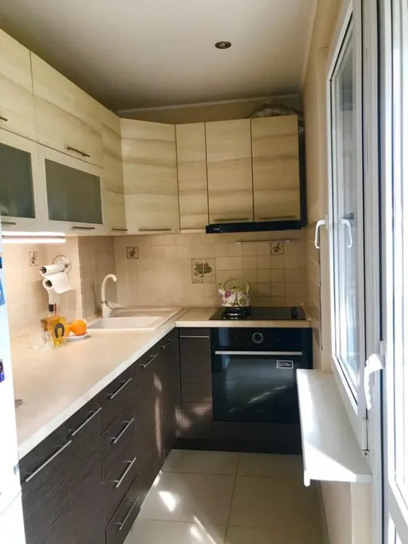 Просторная трёхкомнатная квартира на берегу моря в районе пляжа Мокко