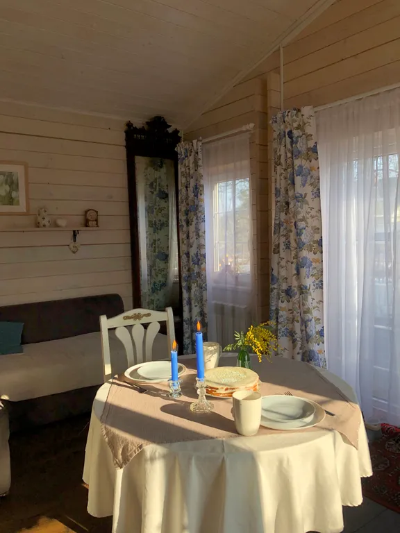 Коттедж Синий домик с банькой — Санкт-Петербург