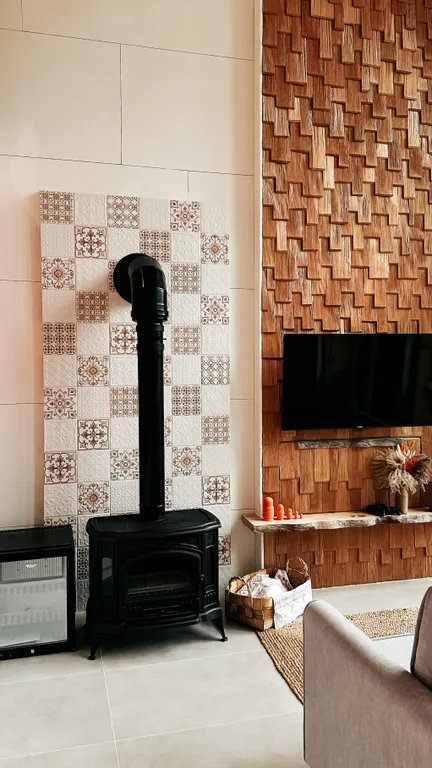 Коттедж Уютный дом с камином, чаном, мангальной зоной, видом на лес — Семеновское