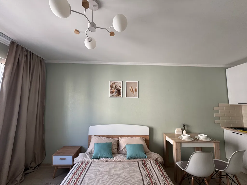 Квартира Квартира Уютная студия в стиле Сканди — Санкт-Петербург