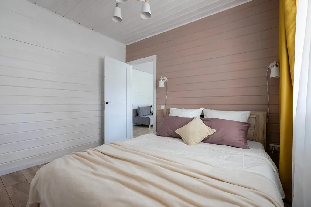 Нoвый уютный дом с баней на дровах