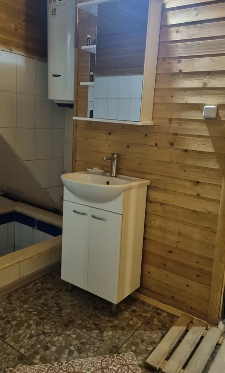 Дом с баней на дровах