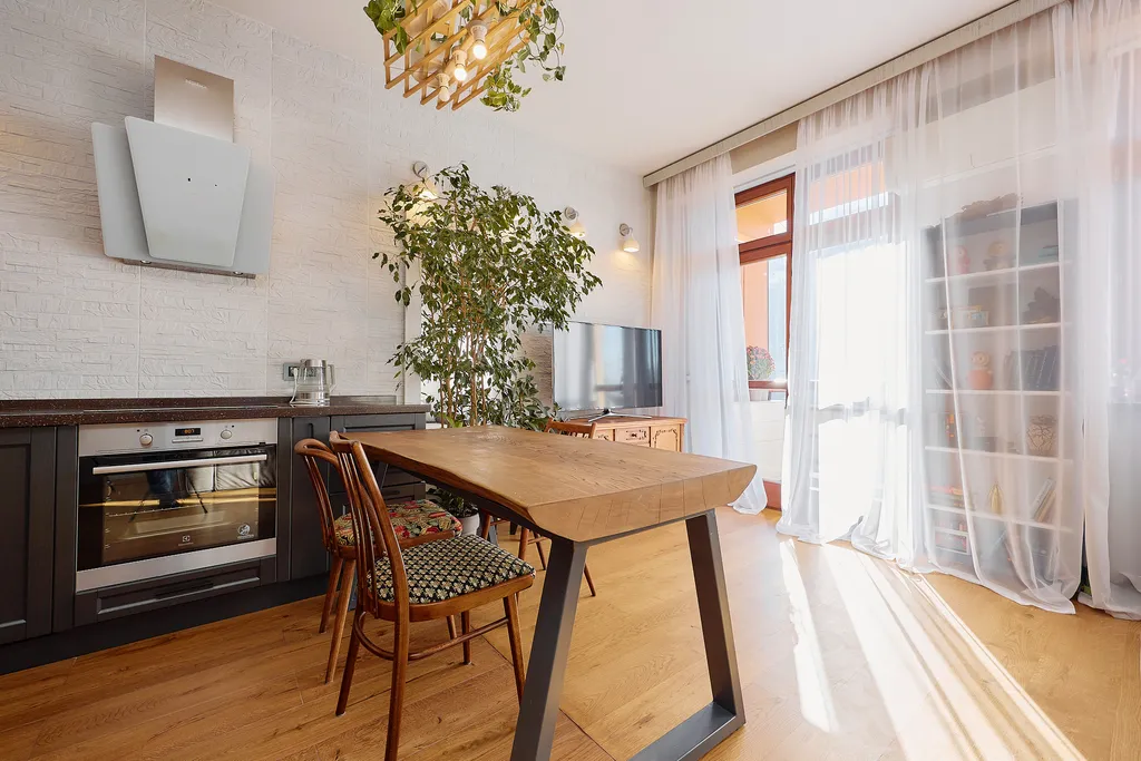 Стильный апартамент с видом на горы