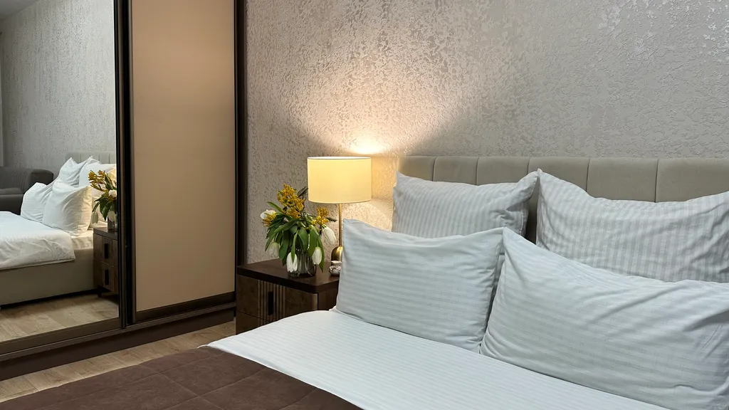 Элитная квартира с панорамным видом на город, 15 этаж