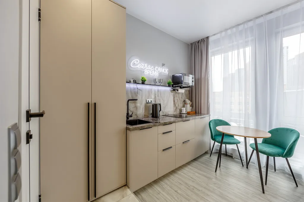 Квартира Квартира Уютная дизайнерская студия — Москва