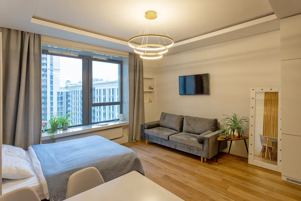 Квартира Квартира White studio — Москва