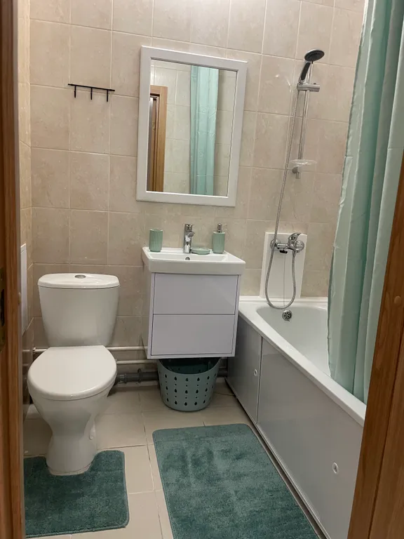 Квартира Уютная квартира с дизайнерским ремонтом — Песочный