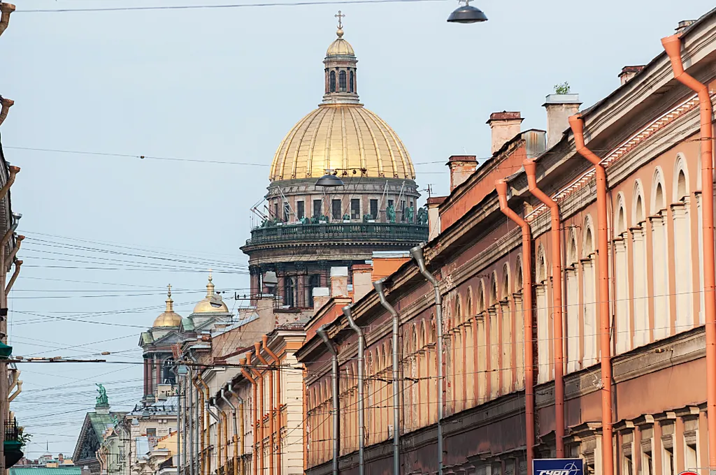 Квартира Квартира Студия в центре с видом на город — Санкт-Петербург