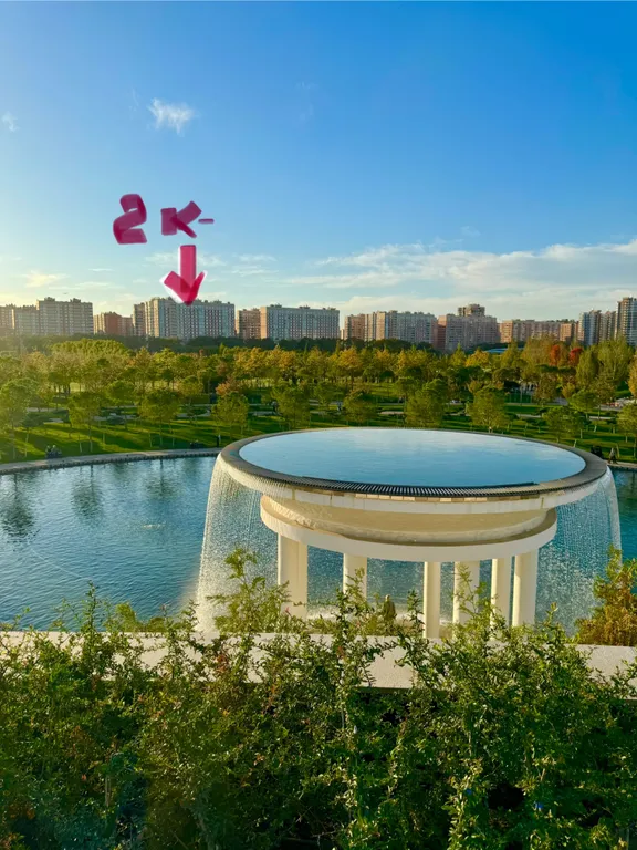 Квартира Светлая, уютная двухкомнатная квартира с видом на парк Галицкого — Краснодар