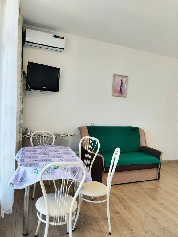 Уютная студия с шикарным видом на море и горы