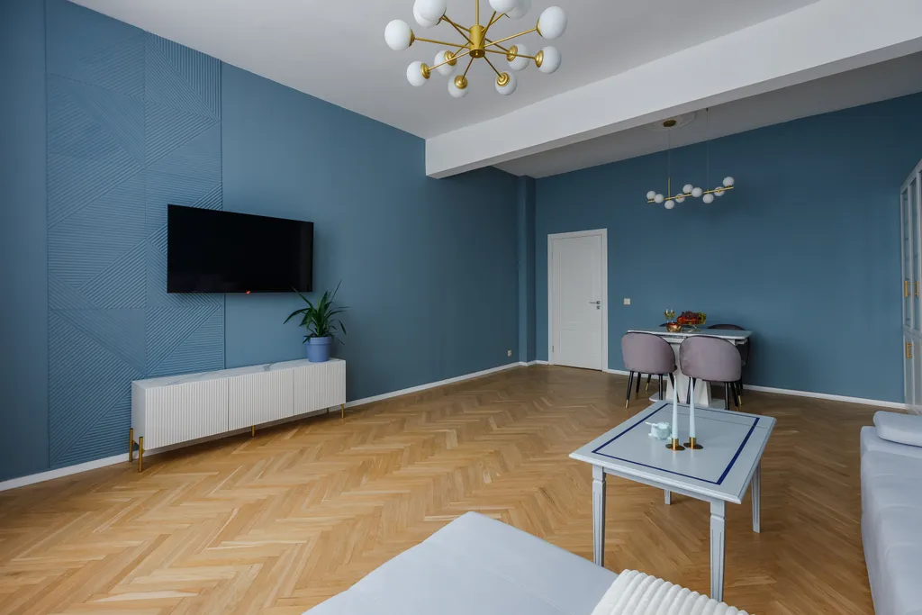 Квартира Сталинская трехкомнатная квартира Синий Кит — Москва