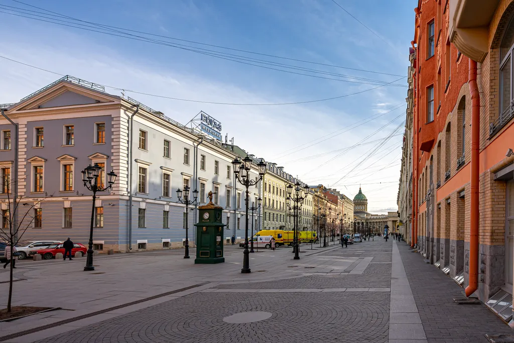 Квартира Квартира Уютная студия в центре — Санкт-Петербург