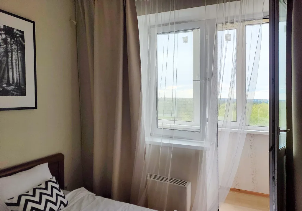 Апартамент-студия с видом на бескрайний лес