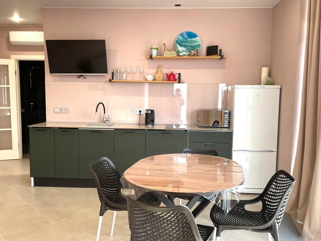 Апартамент с видом на горы