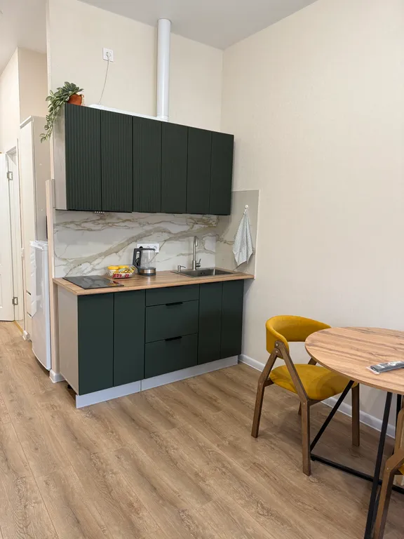 Уютная студия с современными ремонтом