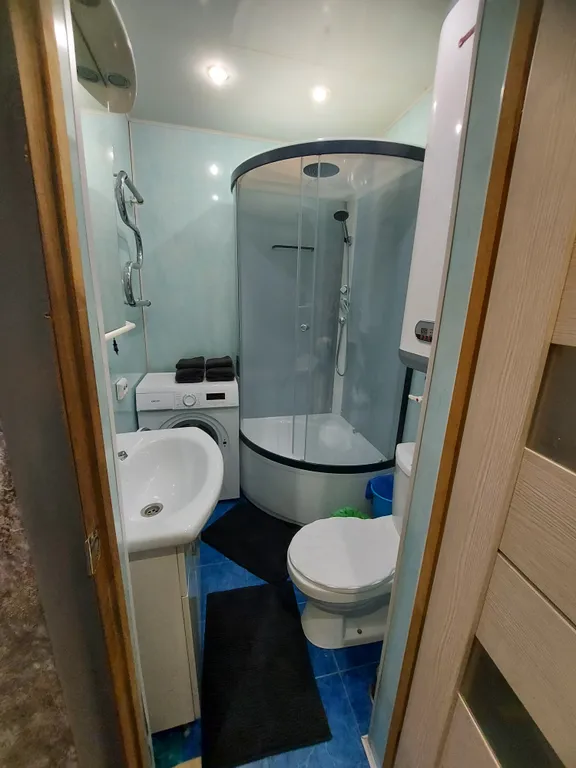 Очень теплая квартира с видом на лес