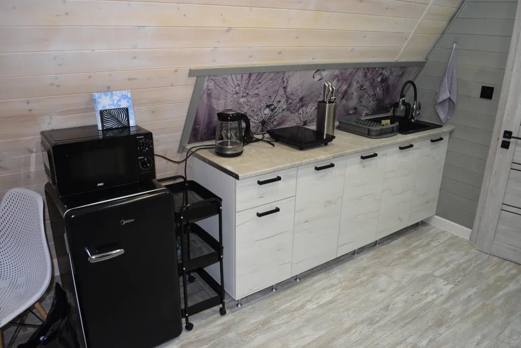 Уютный а-фрейм в деревне