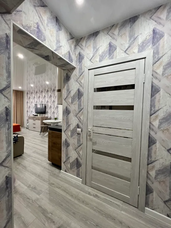 Студия в центре с видом на город, не берем оплату за финальную уборку