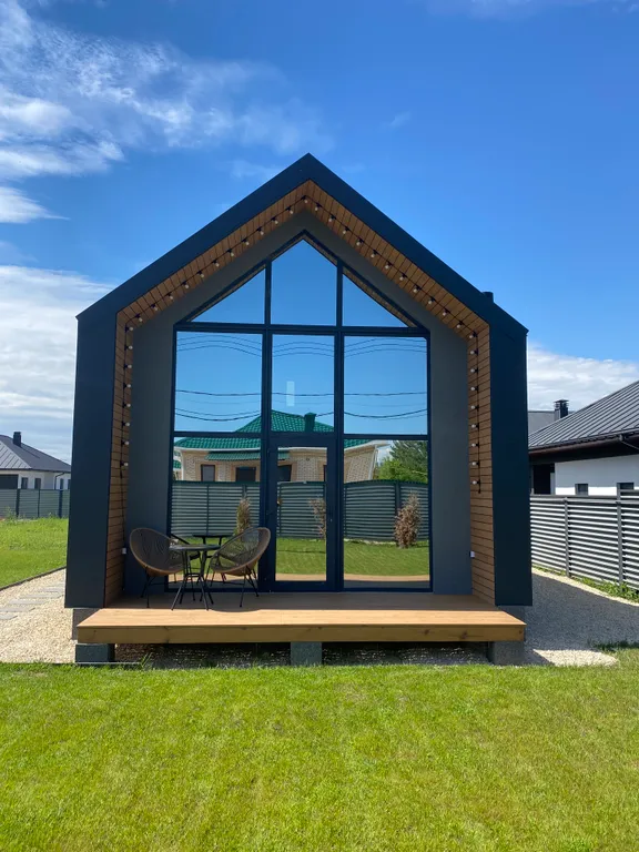 Барн-дача дом с сауной и камином для отдыха вашей души