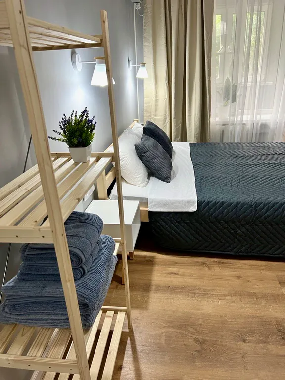 Квартира Стильная студия Shadow Атакент — аренда посуточно в Алматы