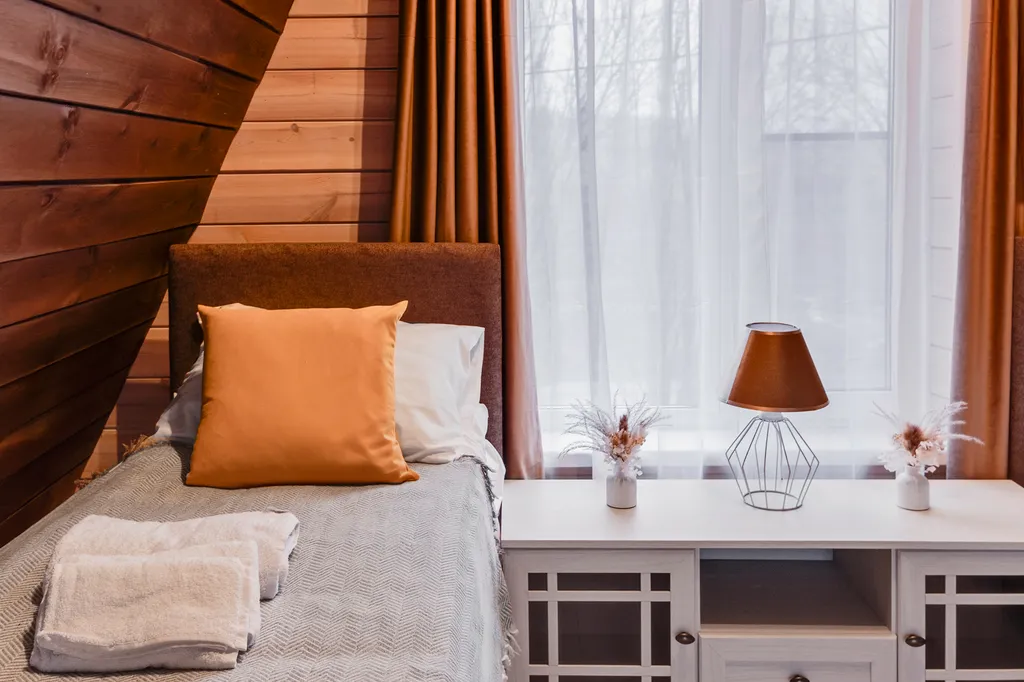 Уютный дом с баней, купелью и видом на лес