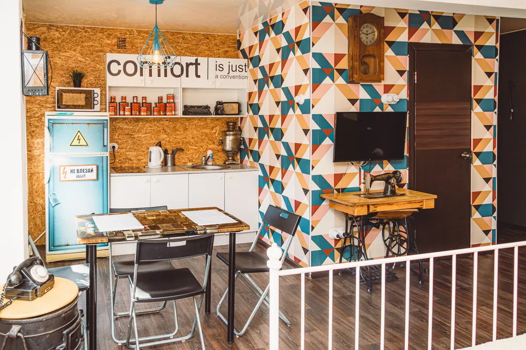 Квартира в Ретро стиле на выезде в Военный городок