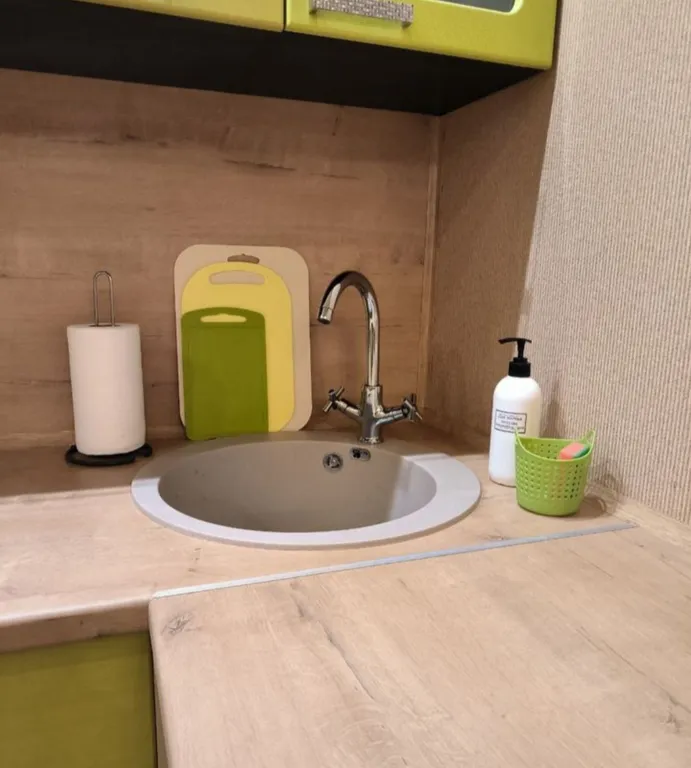 Квартира зелёного цвета