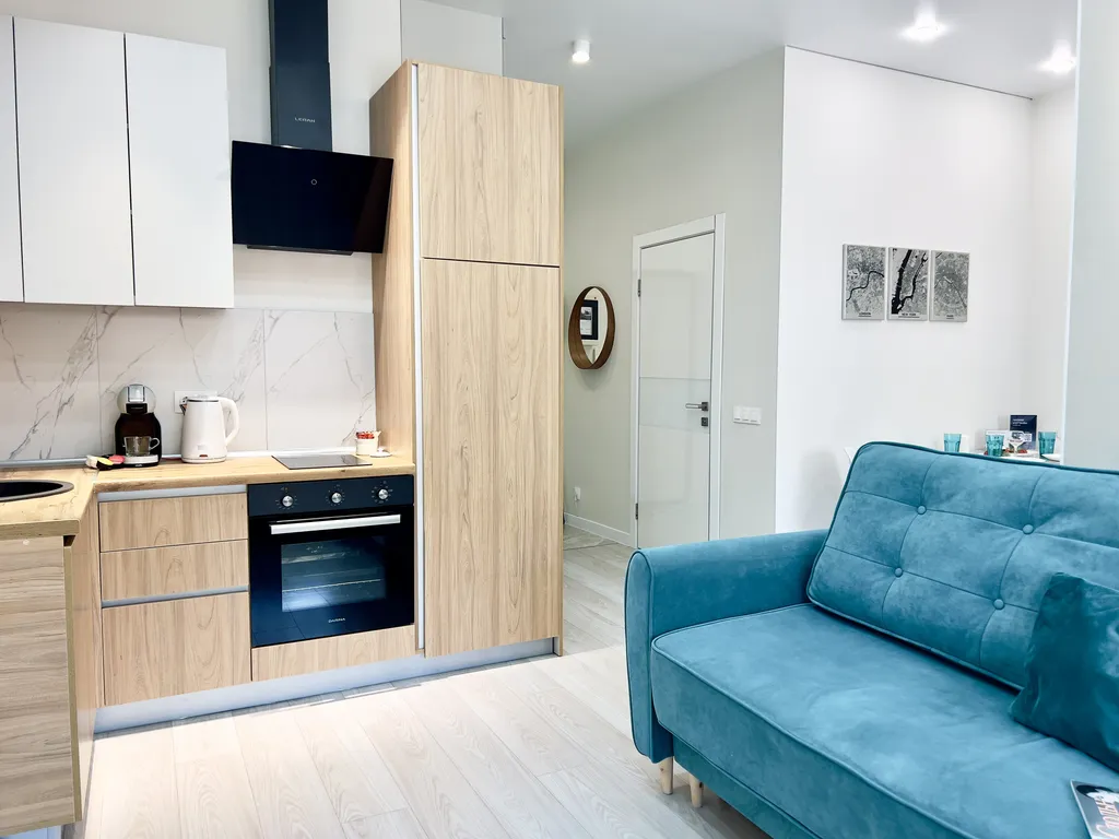 Апартаменты делюкс в клубном доме Vivaldi возле Набережной