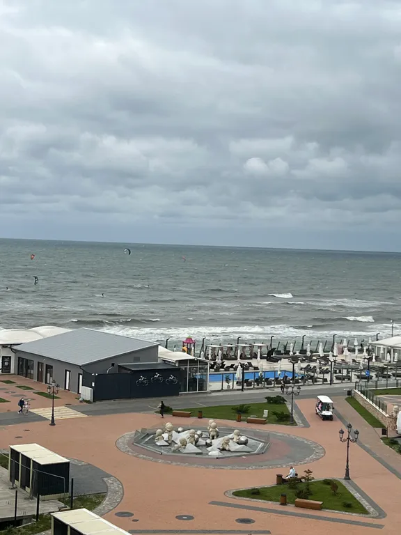 Студия с видом на море