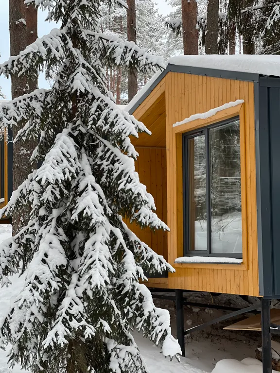 Коттедж Коттедж Хижина слона — Стеклянный