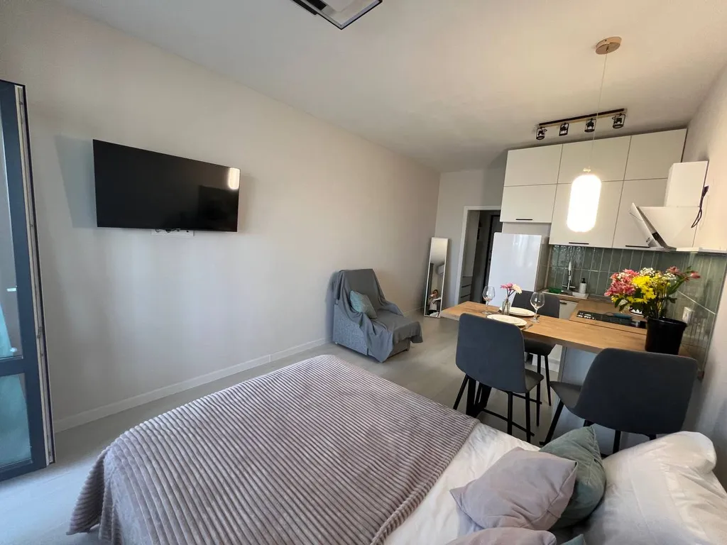 Прекрасная студия для 3 гостей