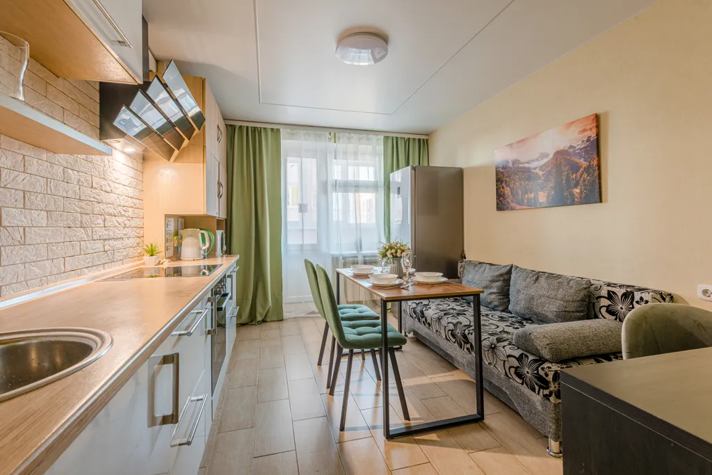 Апартаменты у залива с гостиничным сервисом бесконтактно