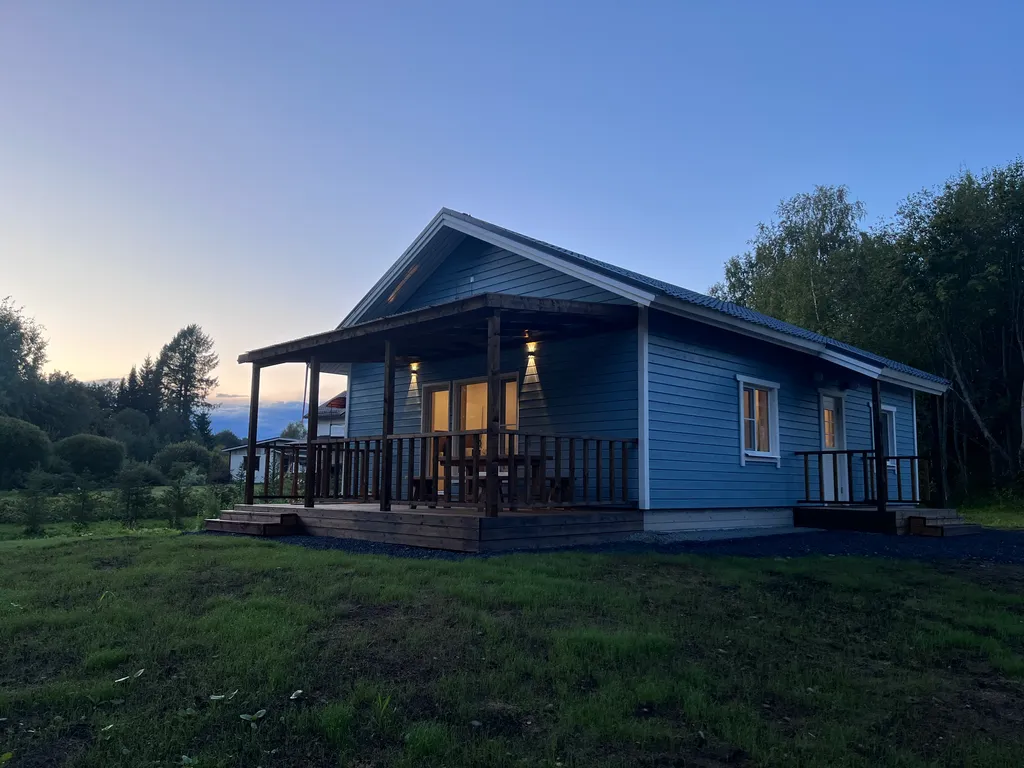 Новый, большой, уютный домик в Карелии