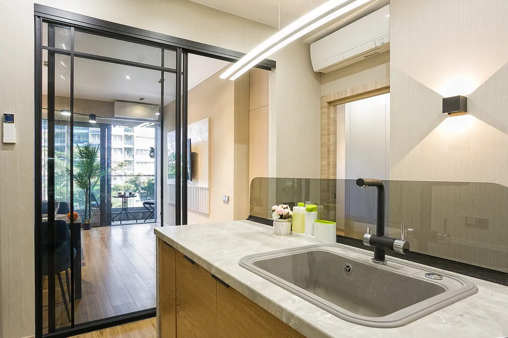 Квартира с террасой в Приморском парке с видом на лес и море